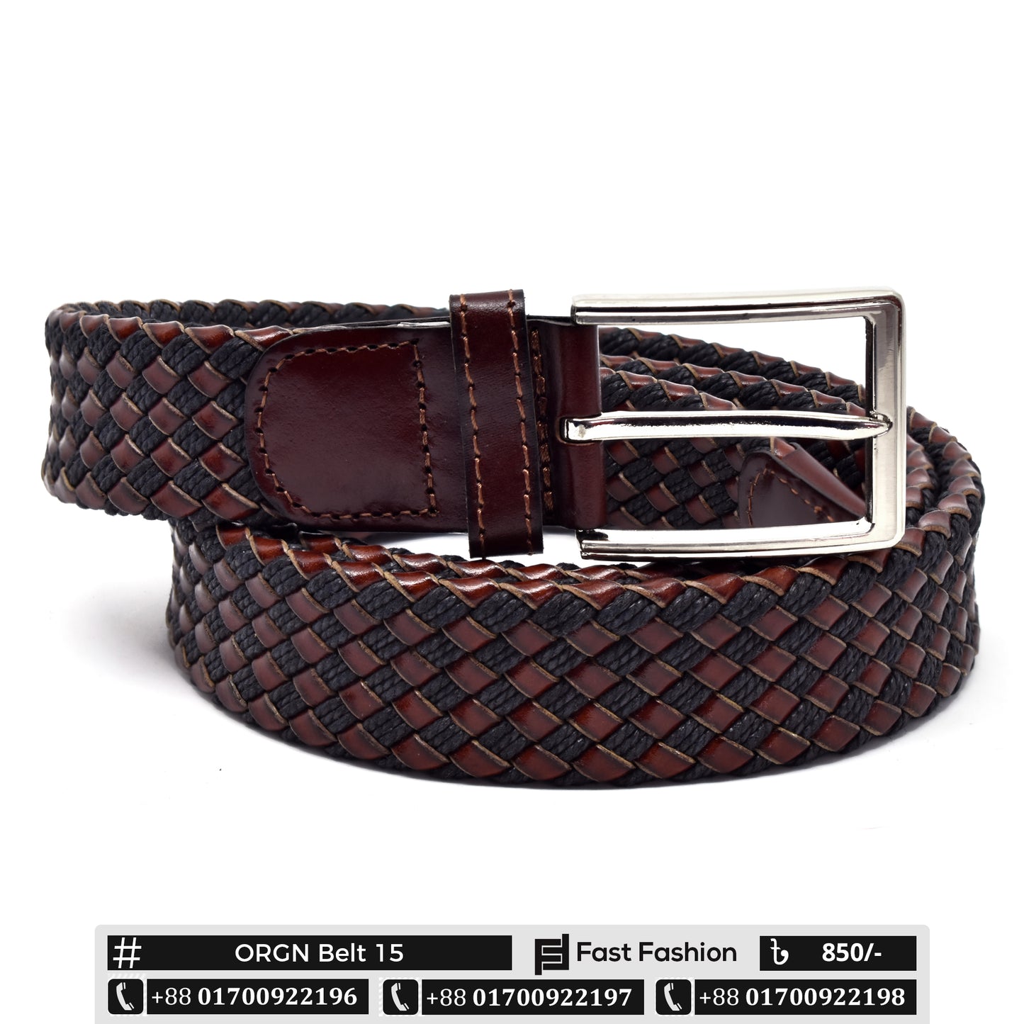 Stylish Premium Quality Original Leather Belt - ORGN Belt 15-16-17