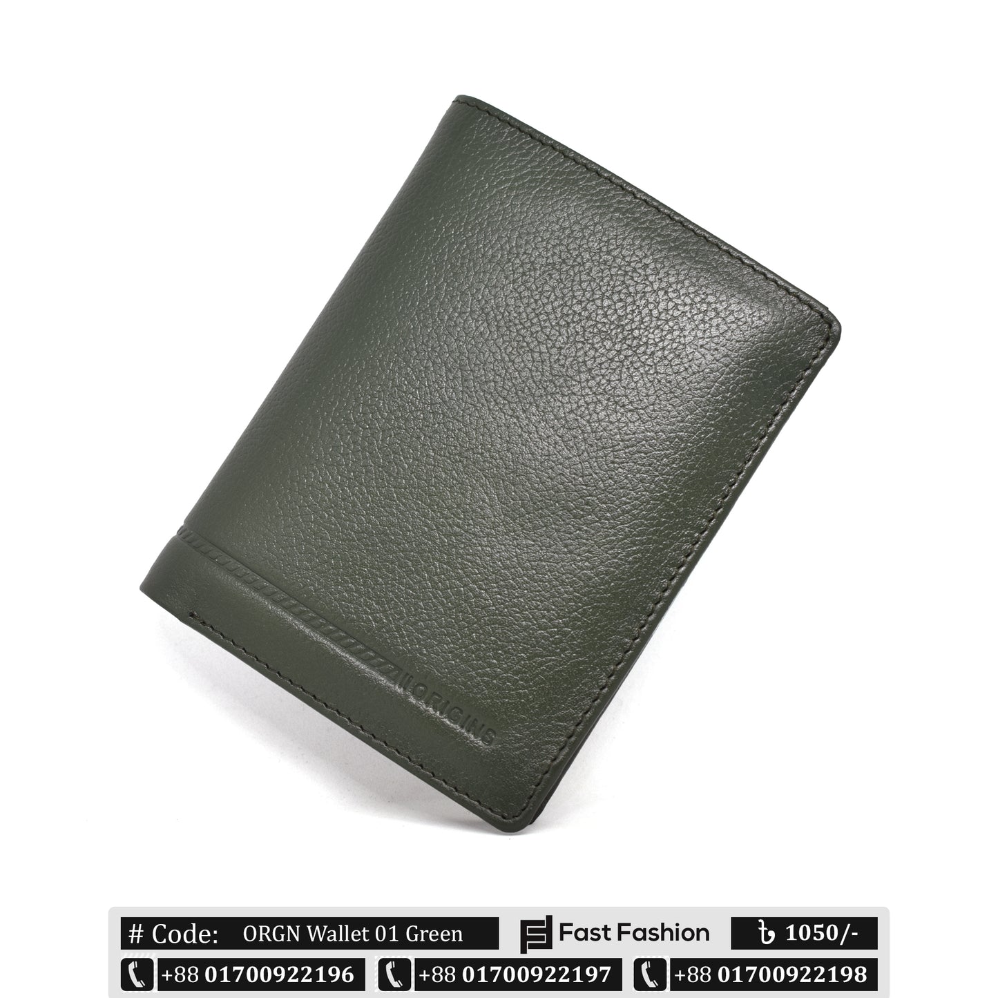 4 Part Pocket Size Premium Quality Leather Wallet for Men | ORGN Wallet 01