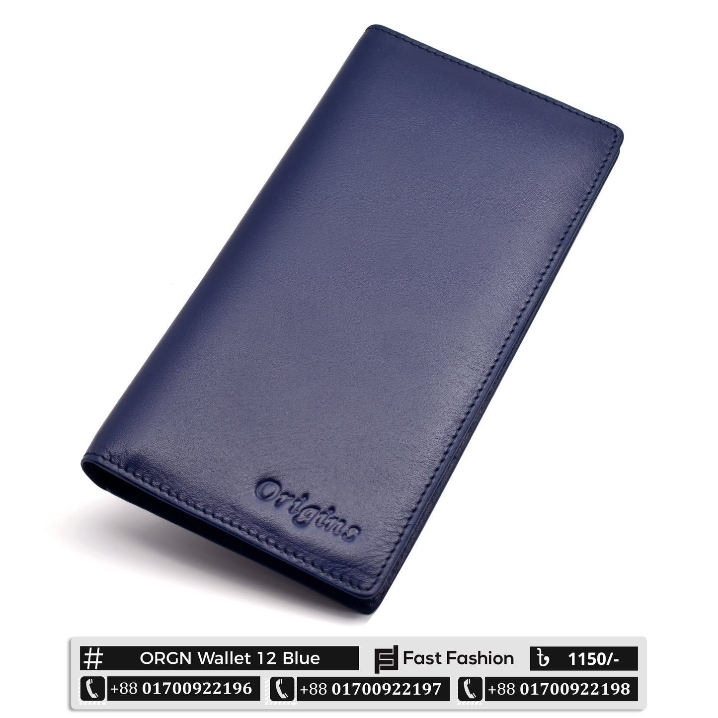 Premium Quality Original Leather Long Wallet | ORGN Wallet 12