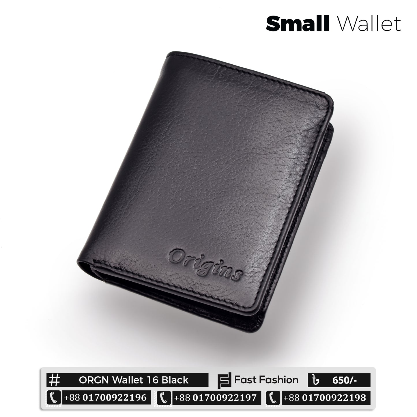 Small Size Premium Quality Leather Wallet | ORGN Wallet 16