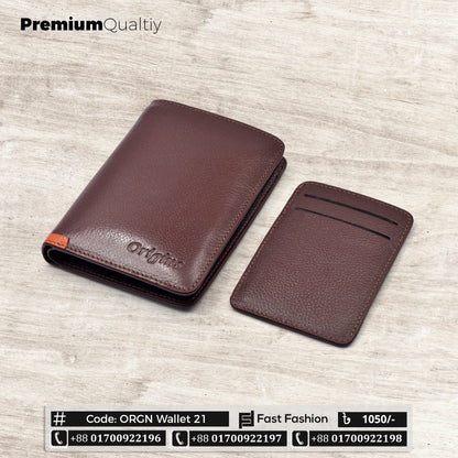 Premium Quality Leather Wallet for Men | ORGN Wallet 21