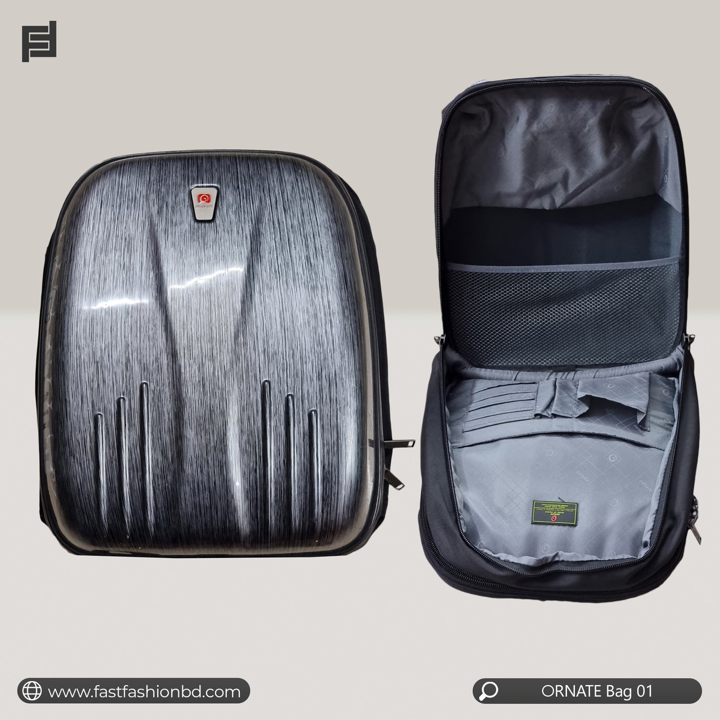ORNATE Bag A Anti-theft Shockproof Hard Shell Waterproof Bag - ORNATE Bag 01
