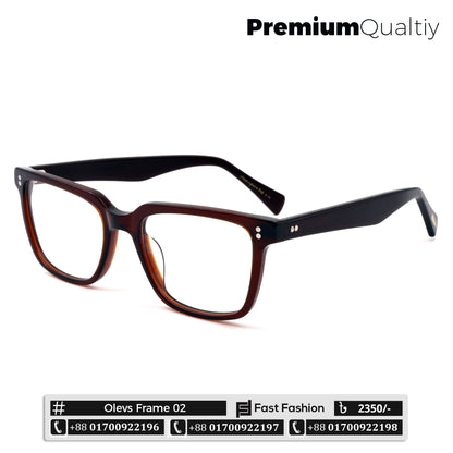 Premium Quality Trendy Stylish Optic Frame | Olevs Frame 02