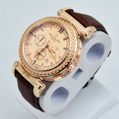 Premium Quality Two Side Watch Face Stylish Watch - PP Watch 05