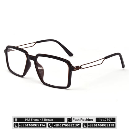 Trendy Modern Stylish New PRS Optic Frame | PRS Frame 43 | Premium Quality