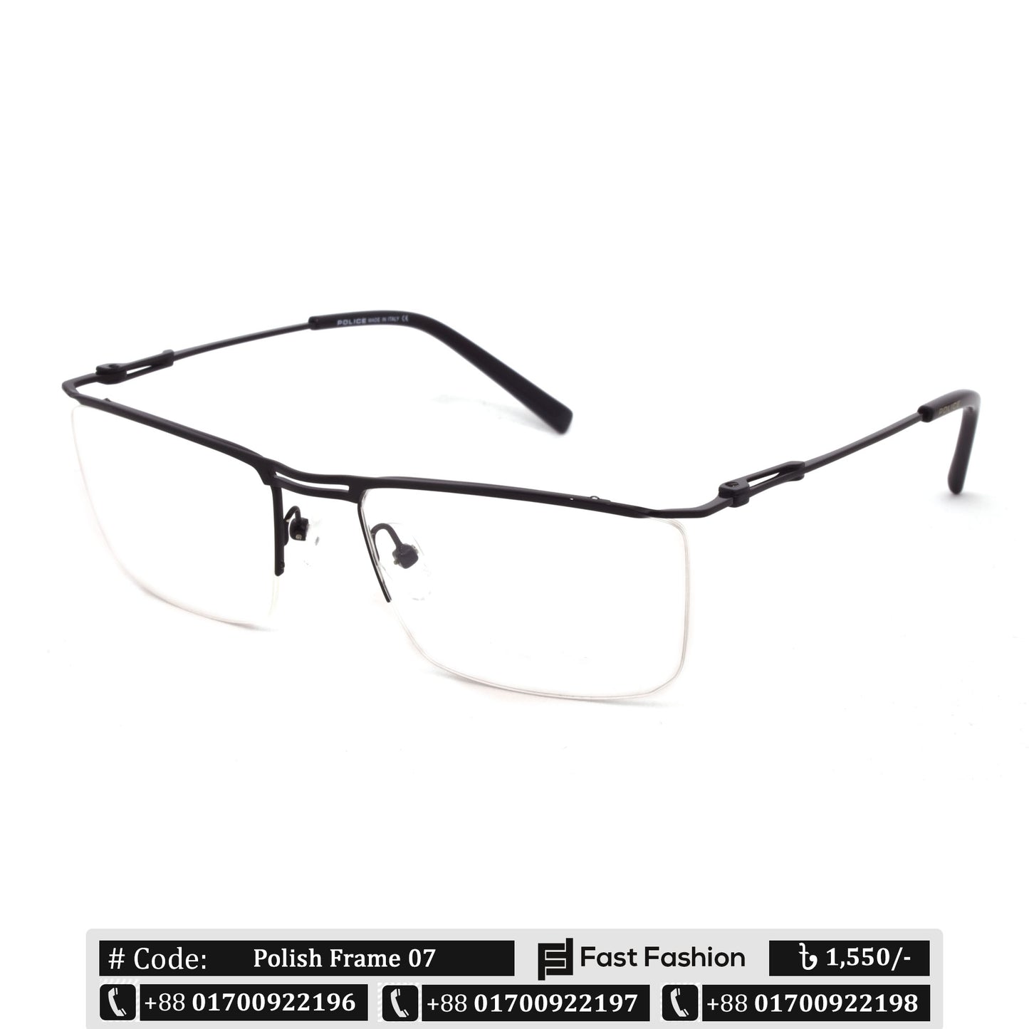 Trendy Stylish Optic Frame | Polish Frame 07 | Premium Quality