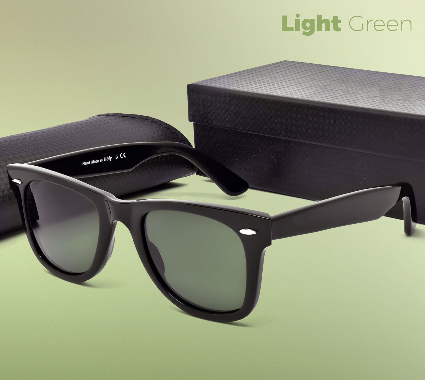 RB Sunglass for Men | RB 14 Light Green | Premium Quality | Exclusive Sun Glass