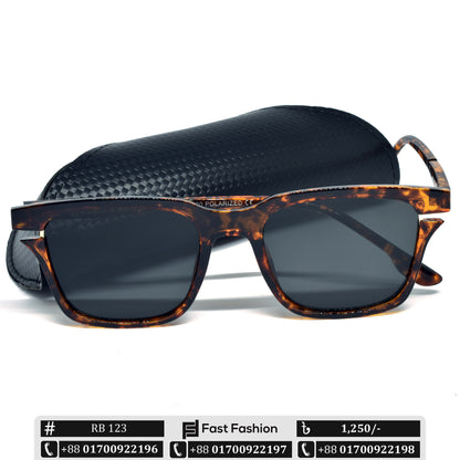 Trendy Stylish Wayfarer Shape Sunglass for Men | RB 123