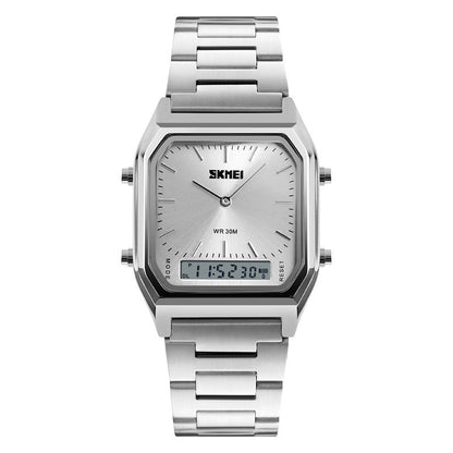 Classic Stylish SKMEI Dual Time Watch | SKMEI 08