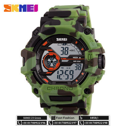 Outdoor Sports Watch Original  SKMEI Wristwatch LED Watch for Men - SKMEI 23