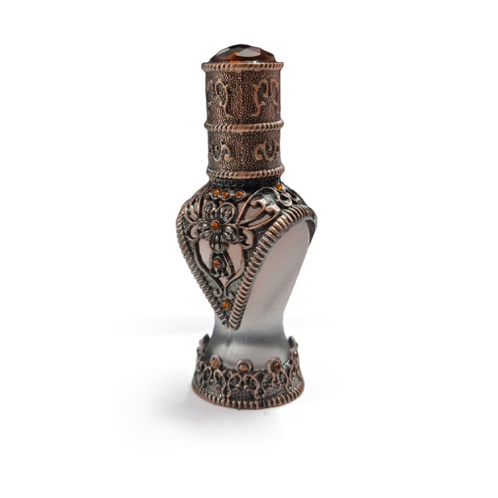 Black Opnium Yves Saint Laurent Fragrance Oil with Antique Bottle