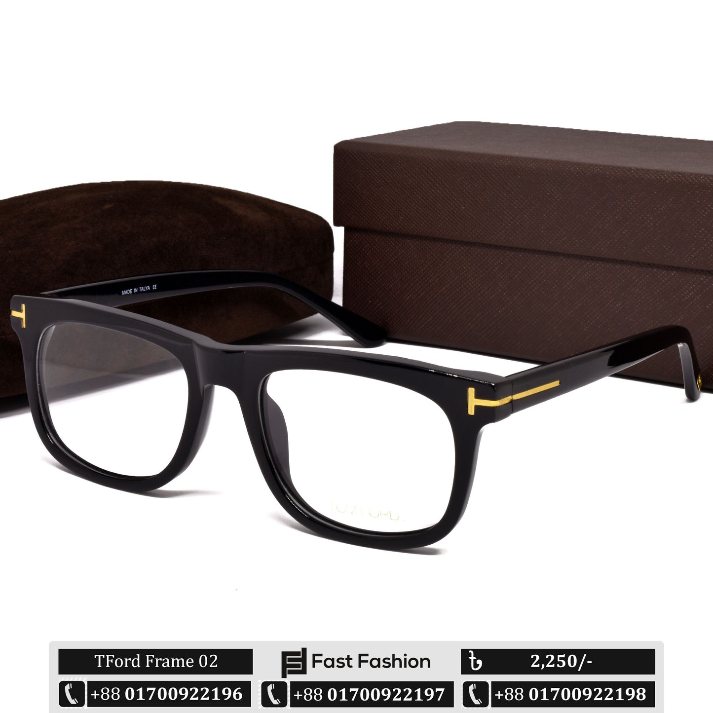 Trendy Stylish Optic Frame | TFord Frame 02 | Premium Quality