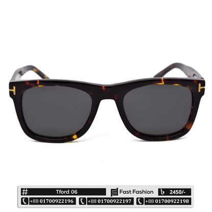 Premium Quality Stylish Wayfarer Shape Sunglass Exclusive | TFord 06