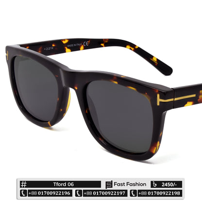 Premium Quality Stylish Wayfarer Shape Sunglass Exclusive | TFord 06