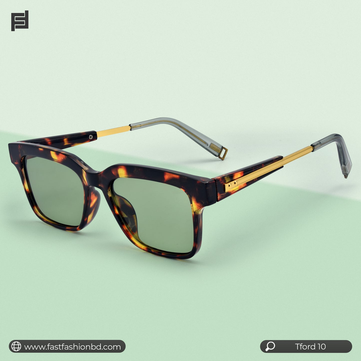 Premium Quality Stylish Wayfarer Shape Sunglass Exclusive | TFord 10