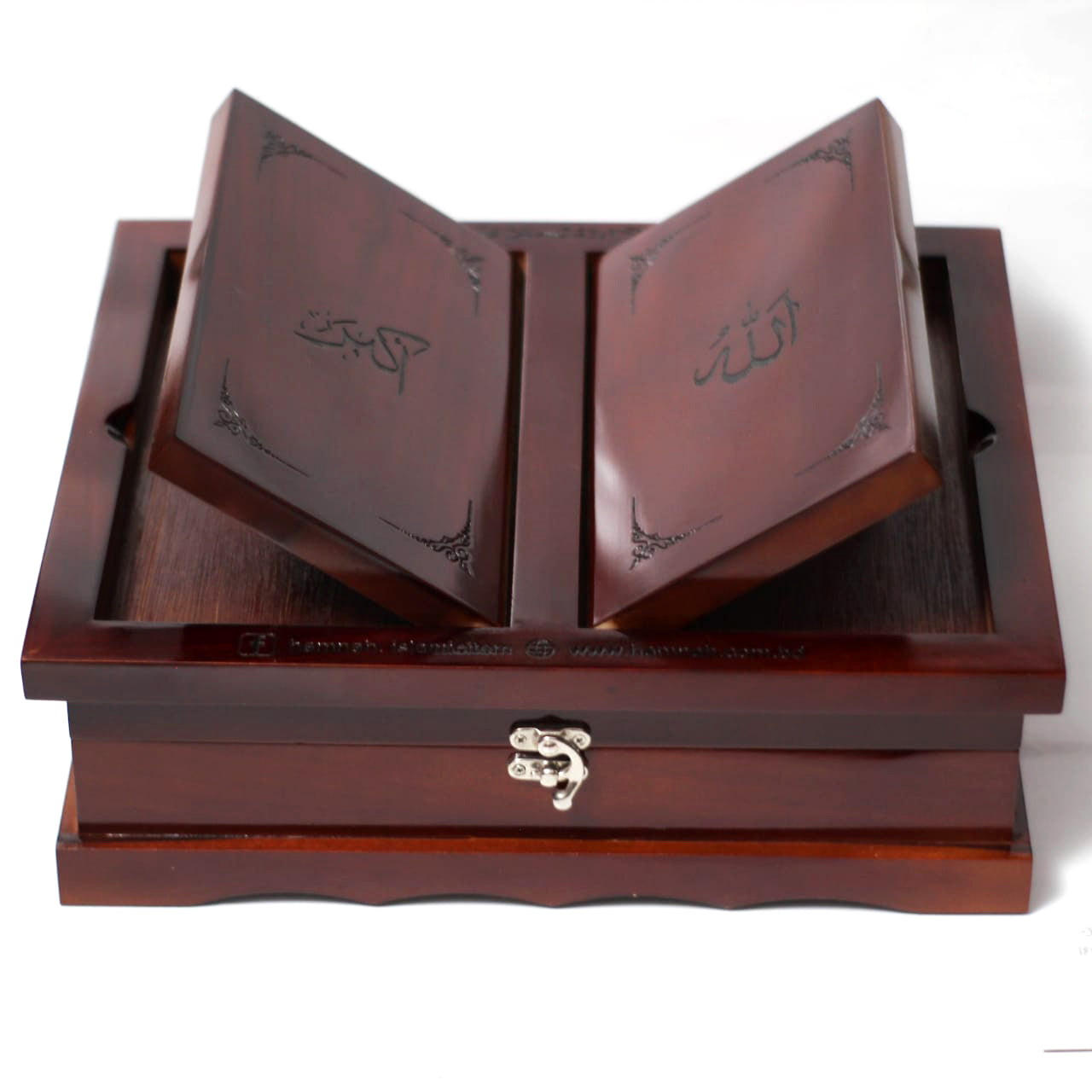 প্রিমিয়াম কোয়ালিটি কাঠের রেহেল বক্স Wooden Rehal with Box - Premium Quality