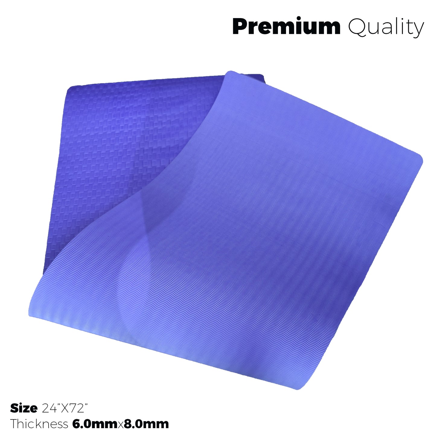 Premium Quality DOUBLE SIDED ECO-FRIENDLY Yoga / Gym Mat Imported from China