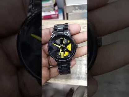 Original SKMEI Car Wheel Stainless Steel Waterproof Watch - SKMEI 52