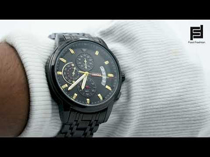 NIBOSI New Stylish Quartz Military Clock Waterproof Watch  - NBC 33