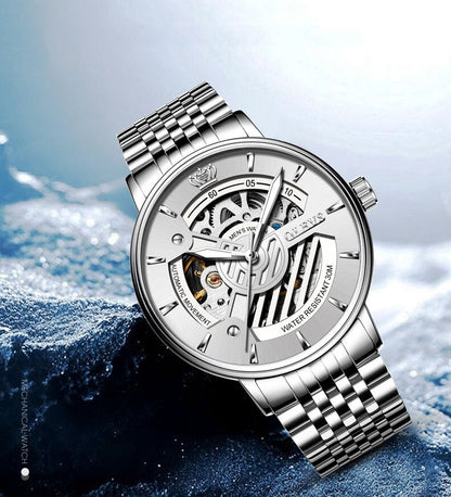 Brand New Original OLEVS Premium Quality Mechanical Watch - OLEVS Watch 03