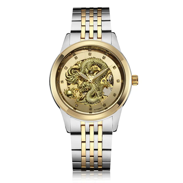 Premium Quality Dragon Mechanical Watch - Gorben Watch 01