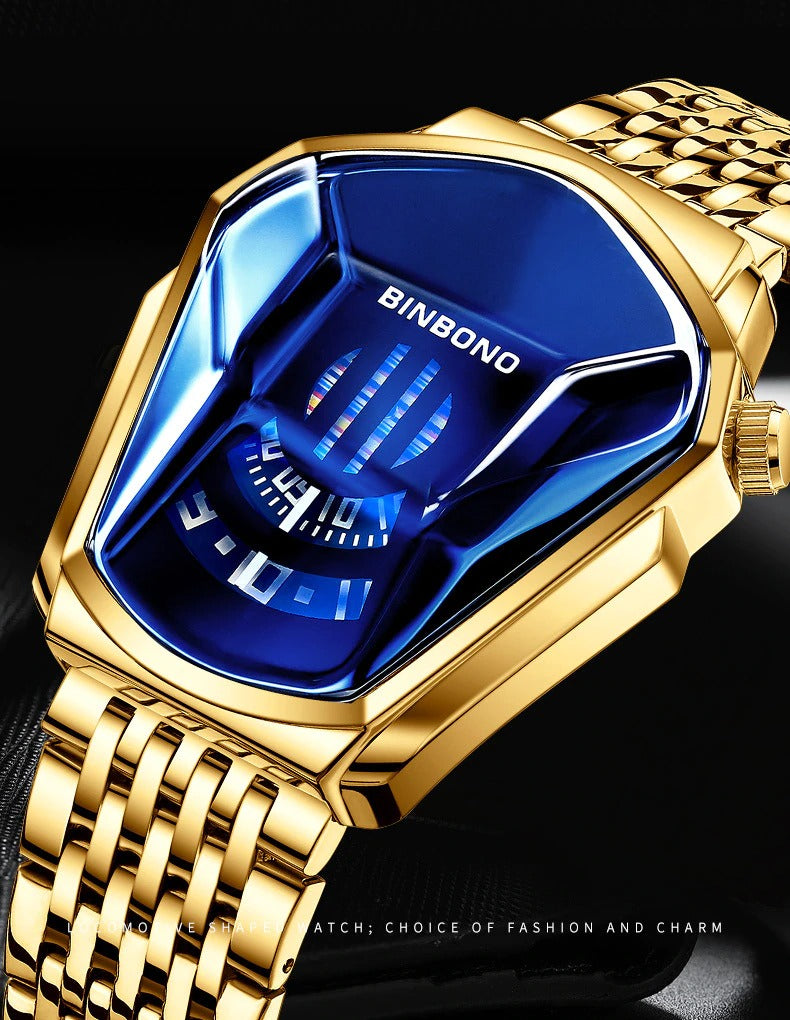 Original Binbono Waterproof Military Cool Locomotive Luxury Watch - Binbono 01